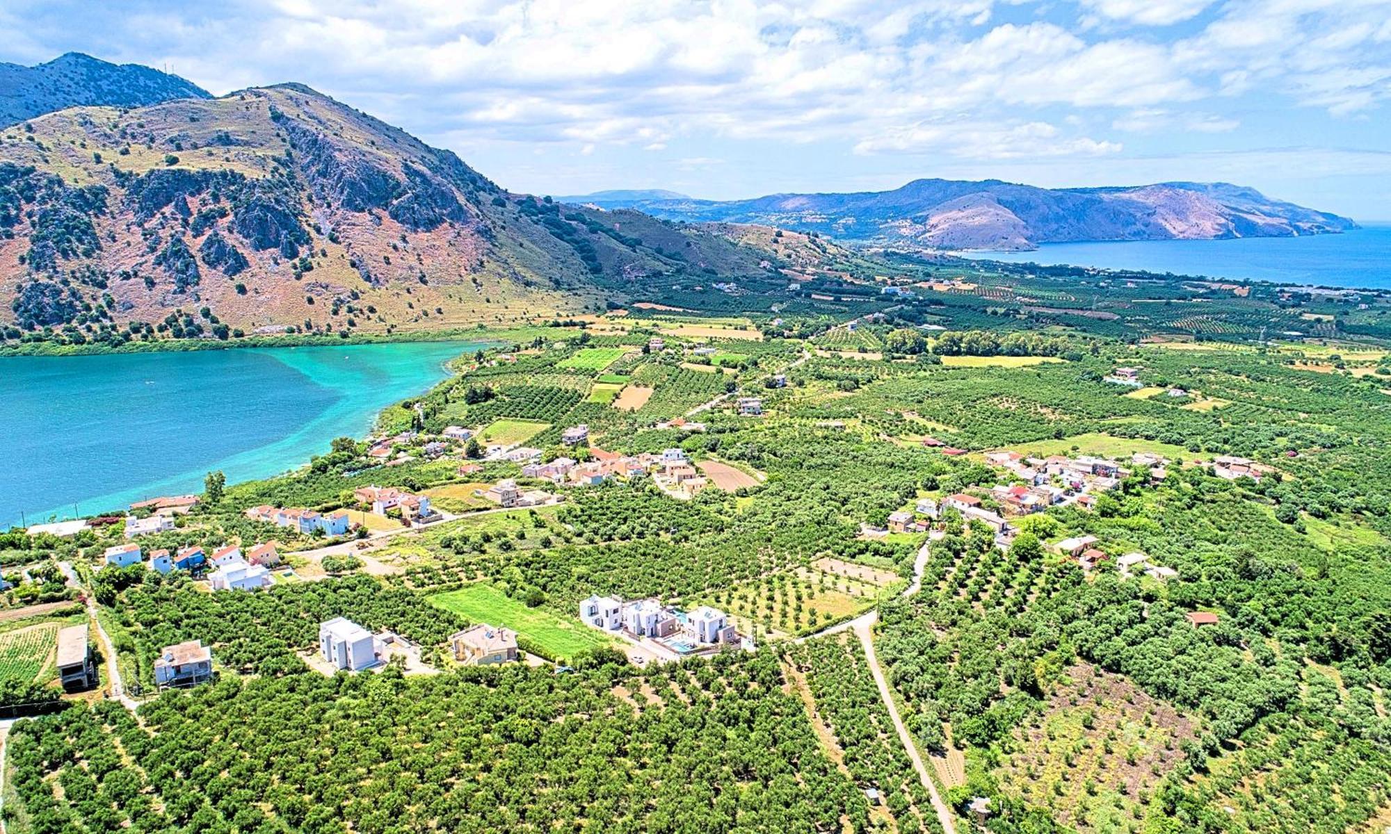 Cretan Sunrise Villa Heated Pool Dhimitrouliana ภายนอก รูปภาพ