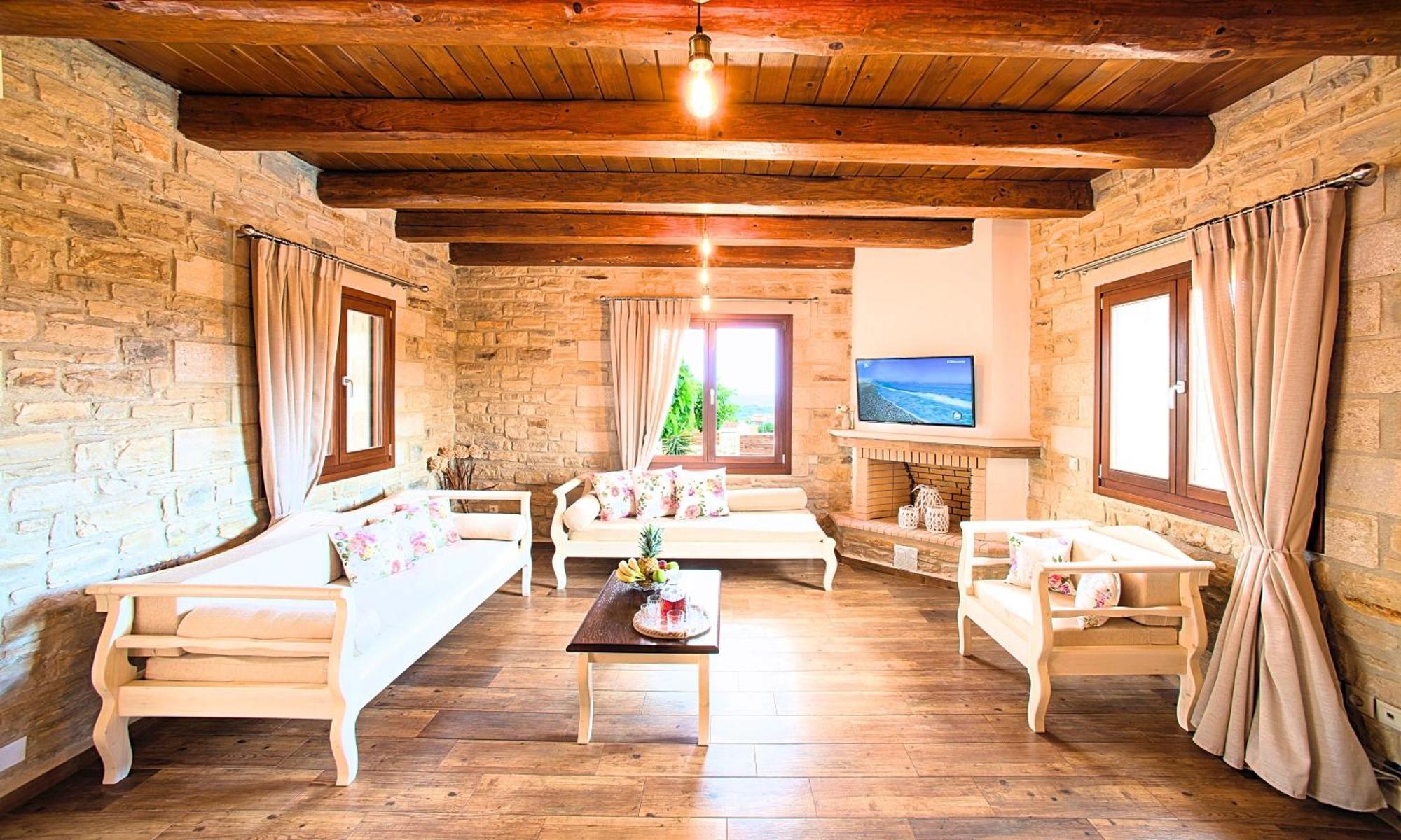 Cretan Sunrise Villa Heated Pool Dhimitrouliana ภายนอก รูปภาพ